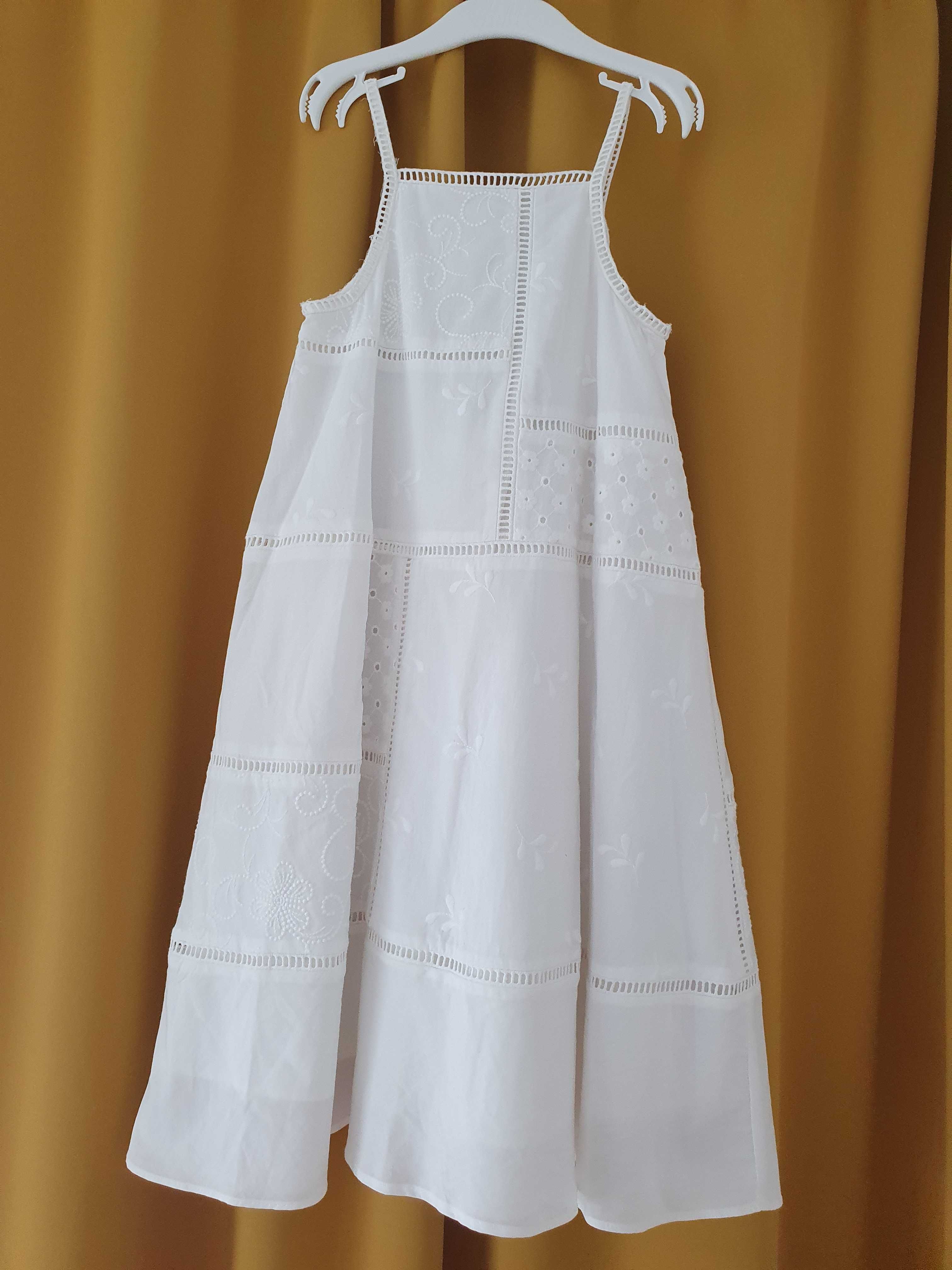 nowa haftowana sukienka Zara r.116 haft szwajcarski
