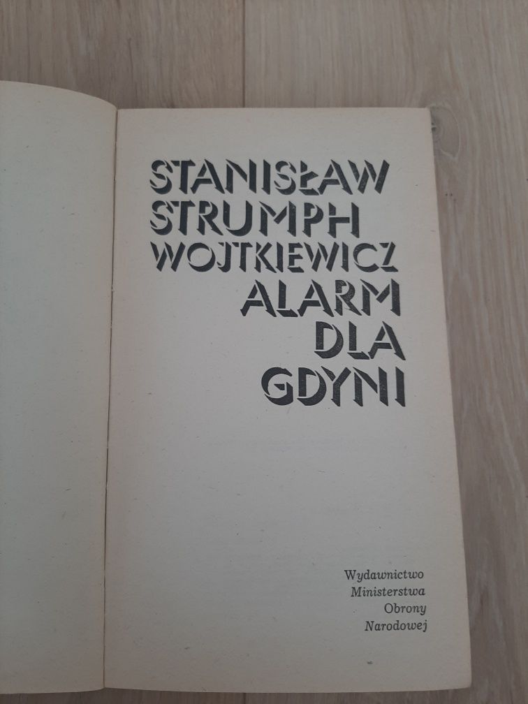Alarm dla Gdyni - Stanisław Strumph Wojtkiewicz