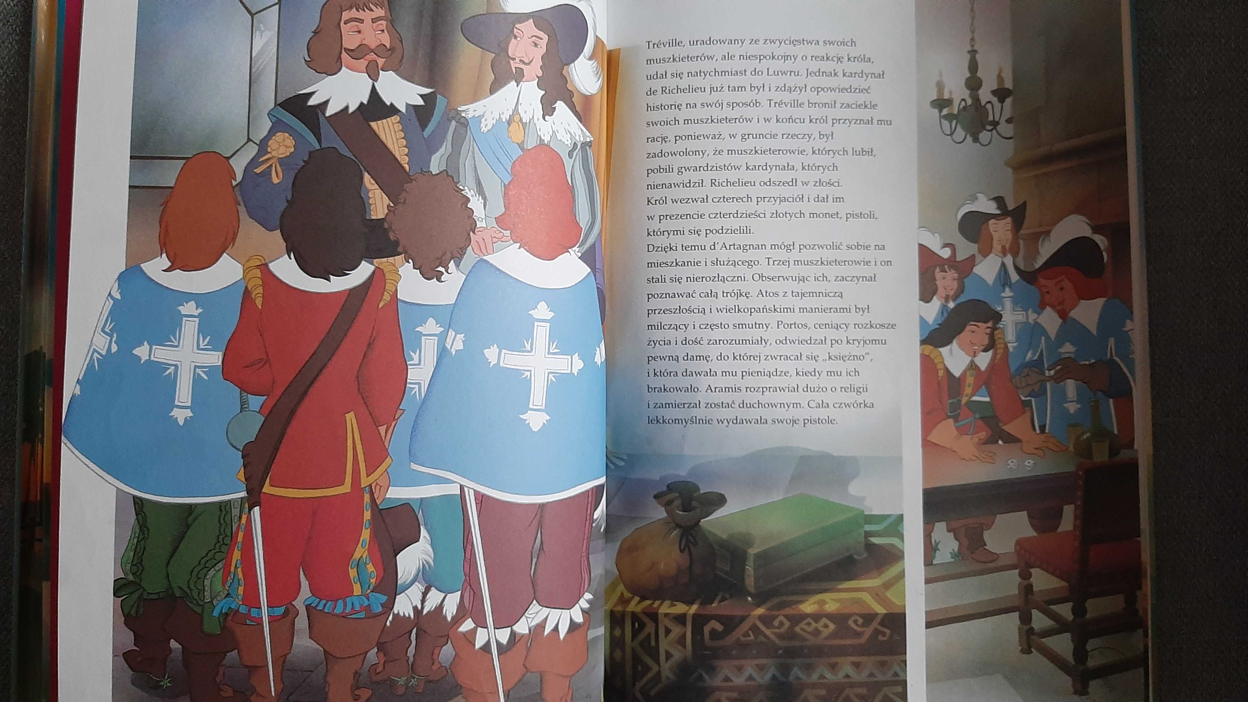 ilustr dla dzieci Trzej muszkieterowie Małe kobietki komplet Van Gool
