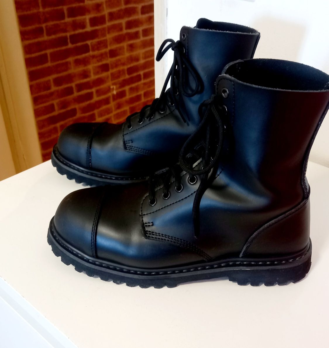 Botas de couro brandit 43