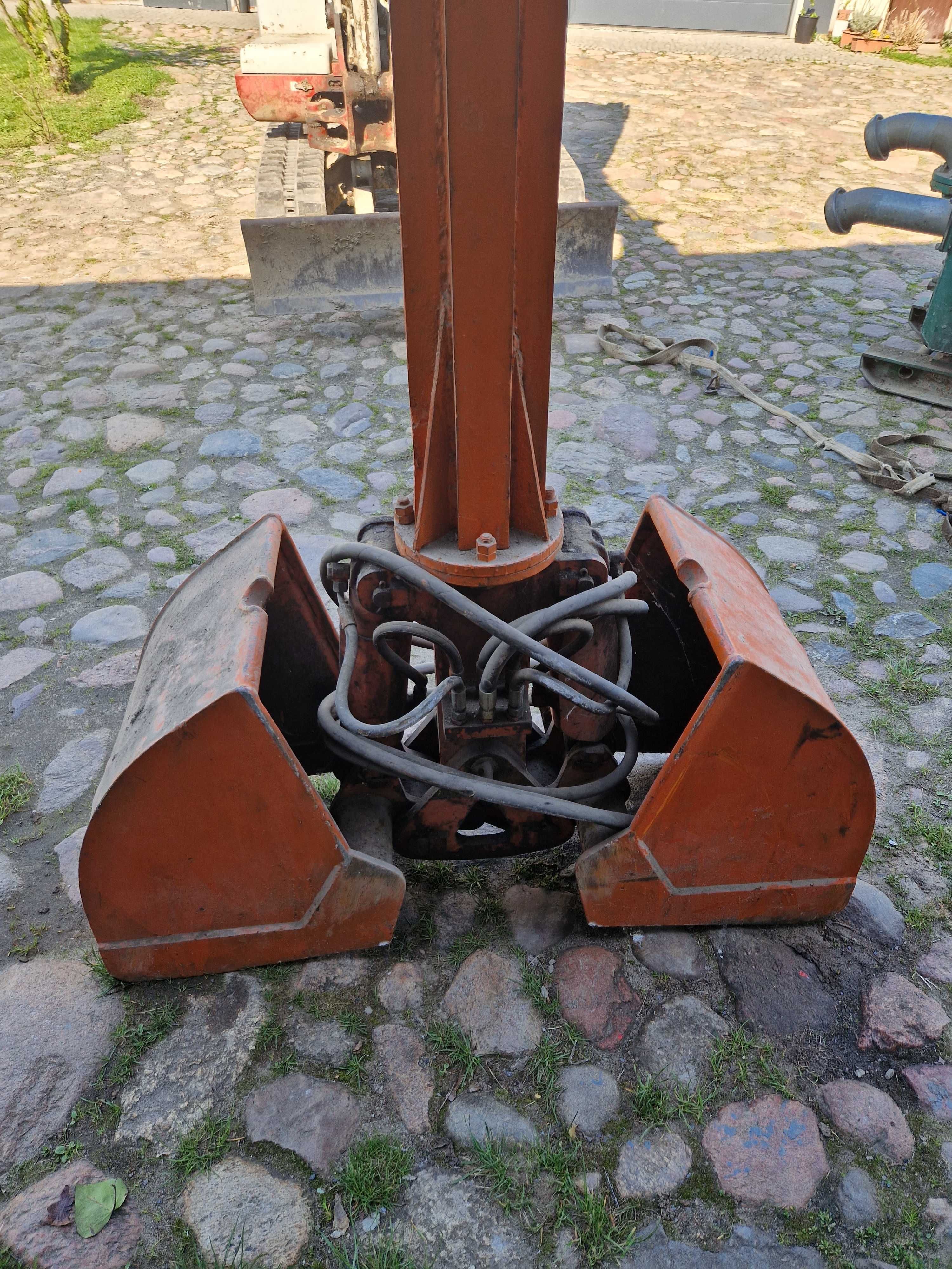 Chwytak łyżka do koparki w bardzo dobrym stanie, szerokość 40cm