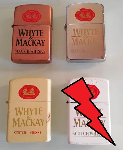 Isqueiros de colecção Whyte & Mackay