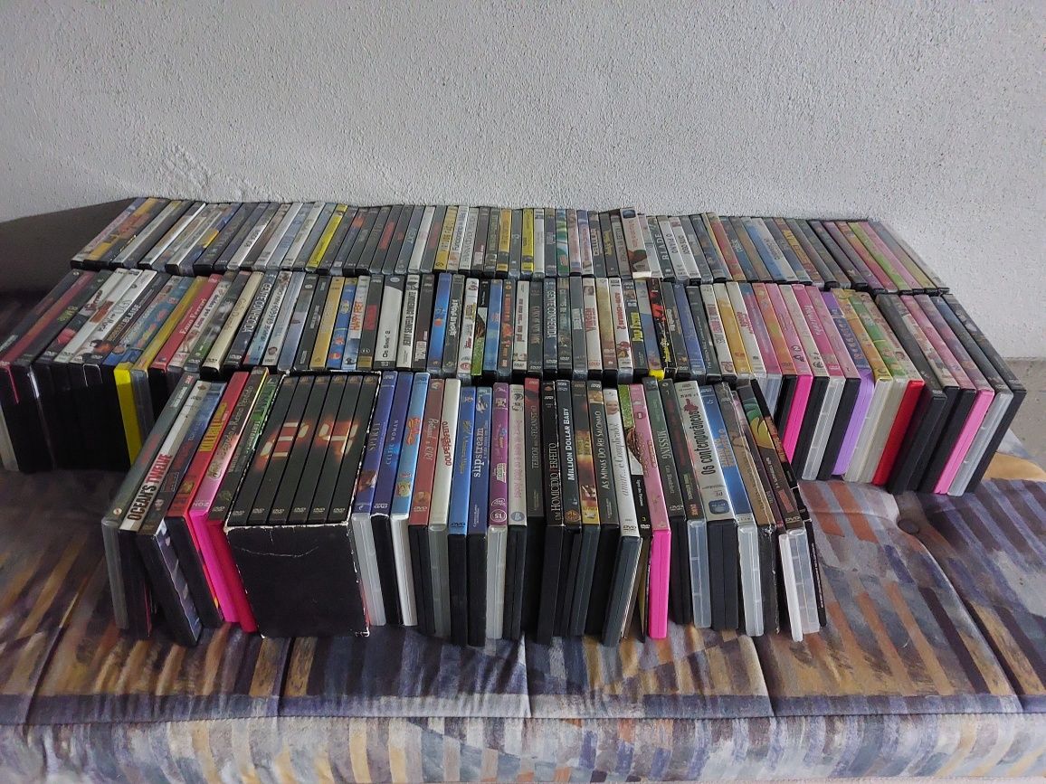 Lote de 167 filmes DVD