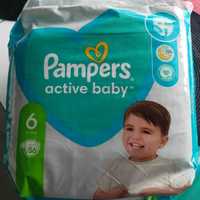 Pieluchy Pampers active baby rozmiar 6, 56 szt x 4 opakowania