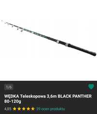 Nowa wędka Rumpol black panther 3.60m 120g