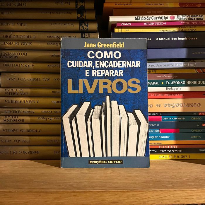 Jane Greenfield - Como Cuidar, Encadernar e Reparar (envio grátis)