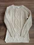 Sweter kremowy 134/140 stan bdb