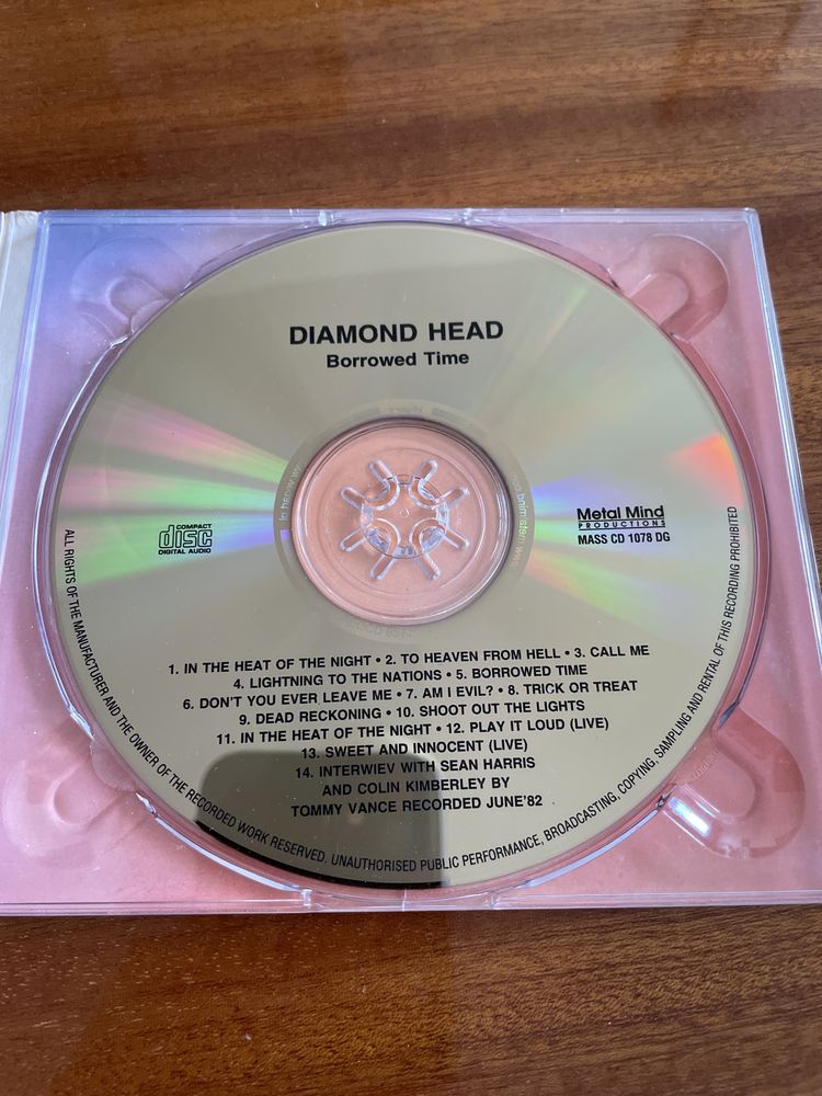 Diamond Head Borrowed Time album CD