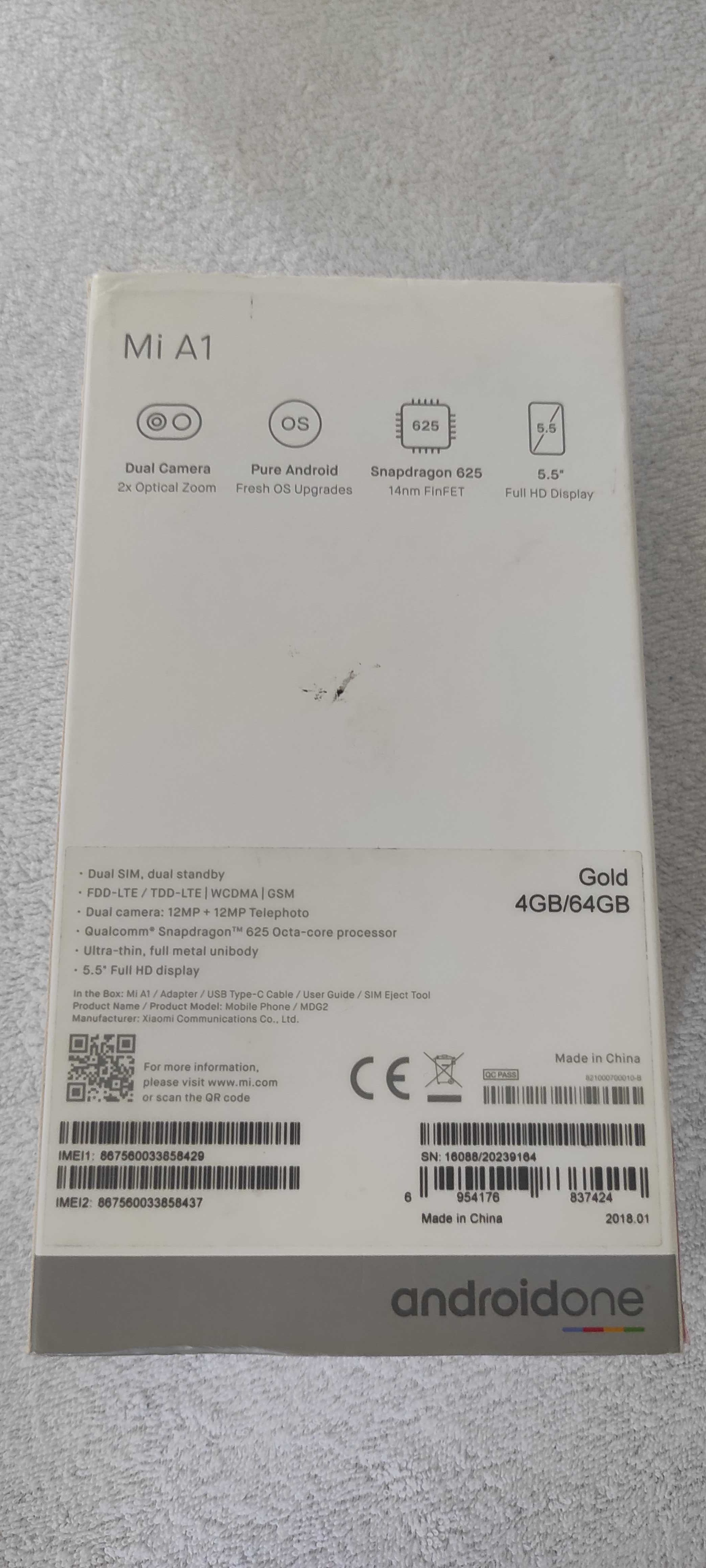 Xiaomi Mi A1 Gold