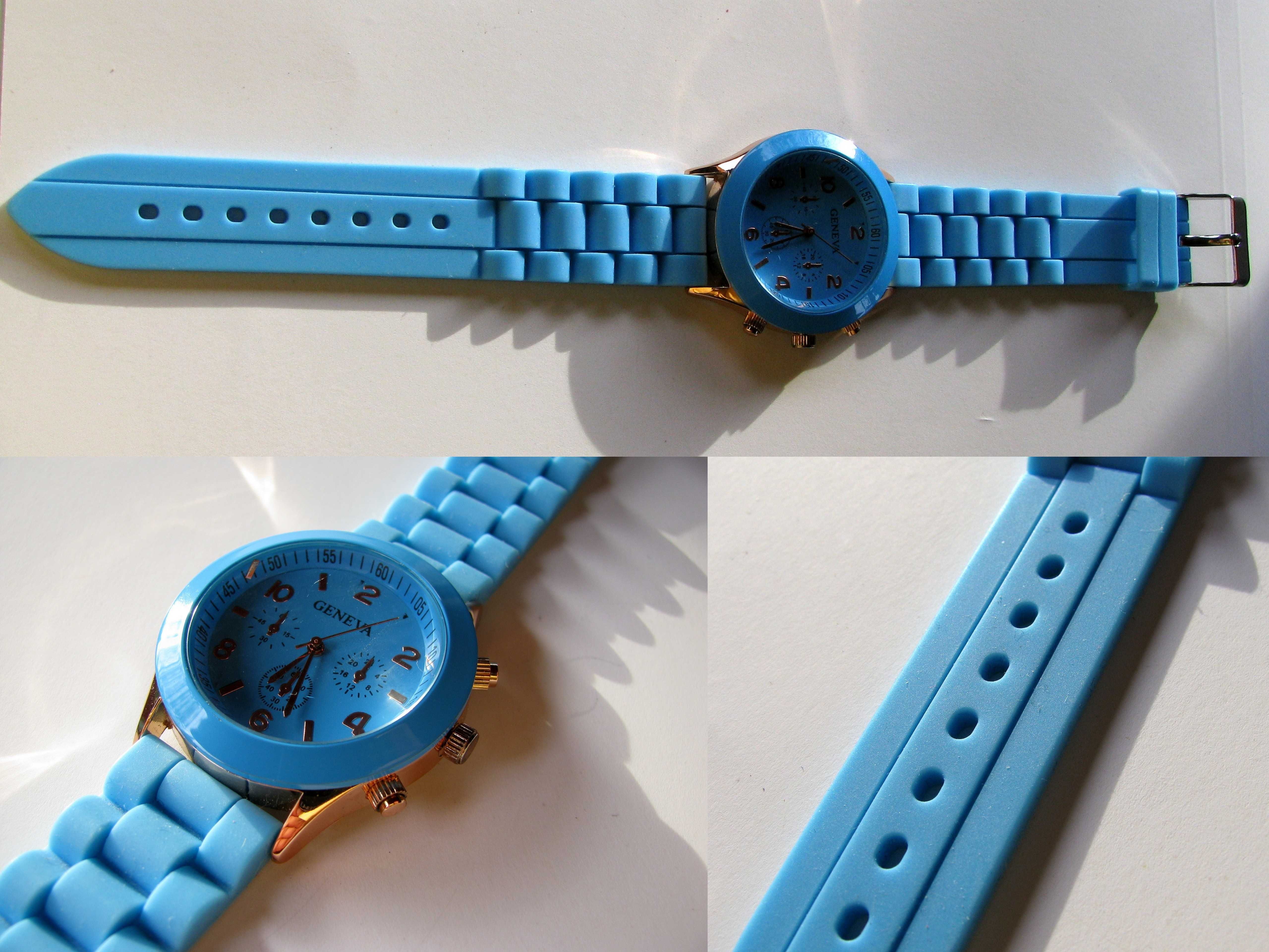 Zegarek błękitny na lato i nie tylko  :)