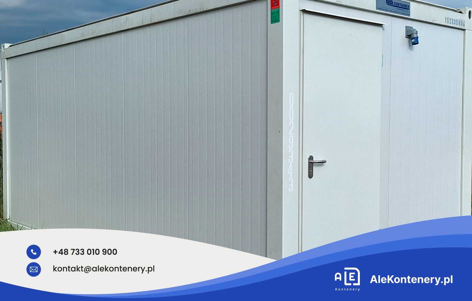 Pawilon Biurowy CONTAINEX BASIC Line 20', 6 m, Nowy, STAROGARD GDAŃSKI