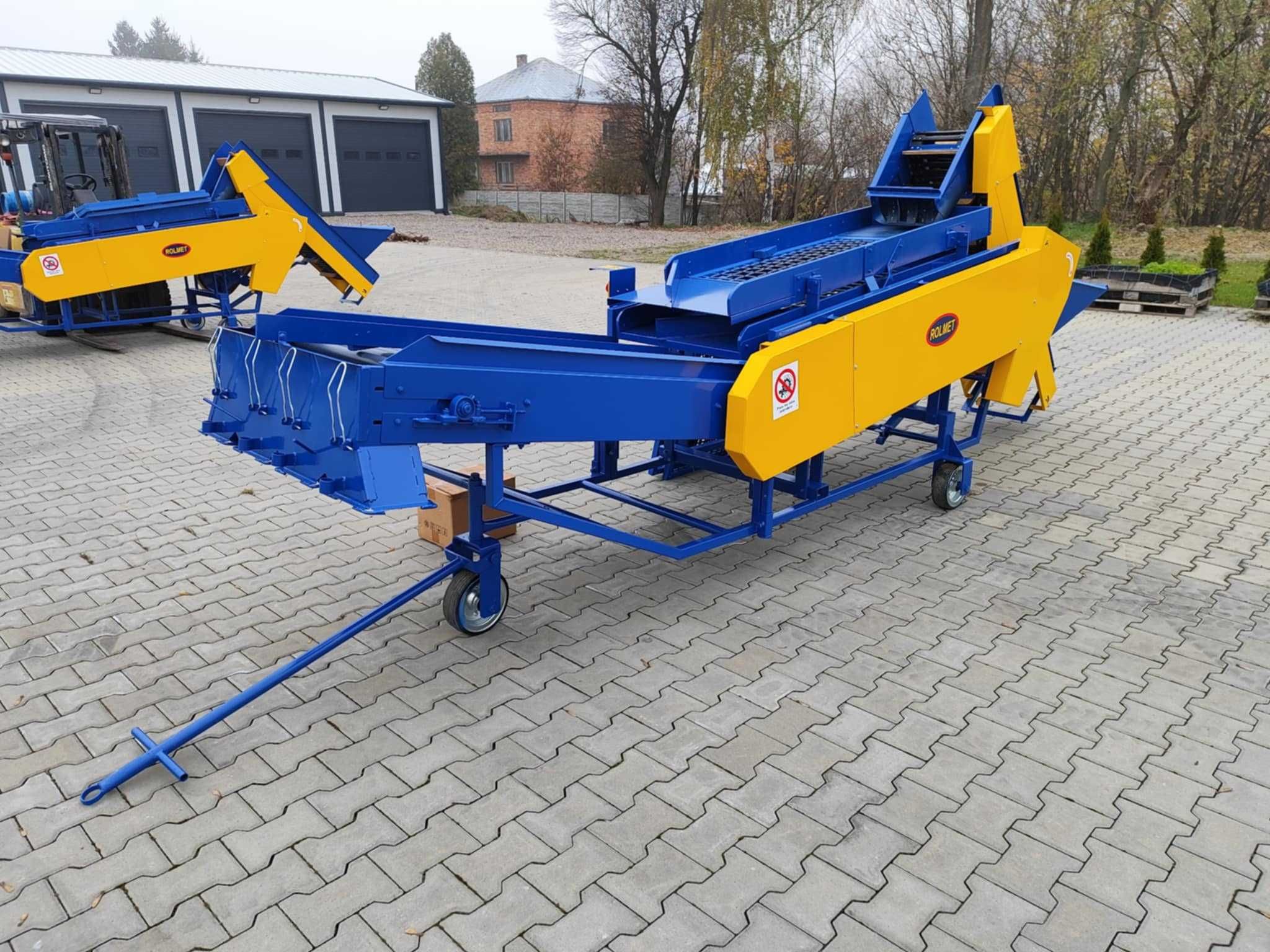 Sortownik do ziemniaków ROLMET M614/1 M614/2 stół na rolkach 2025
