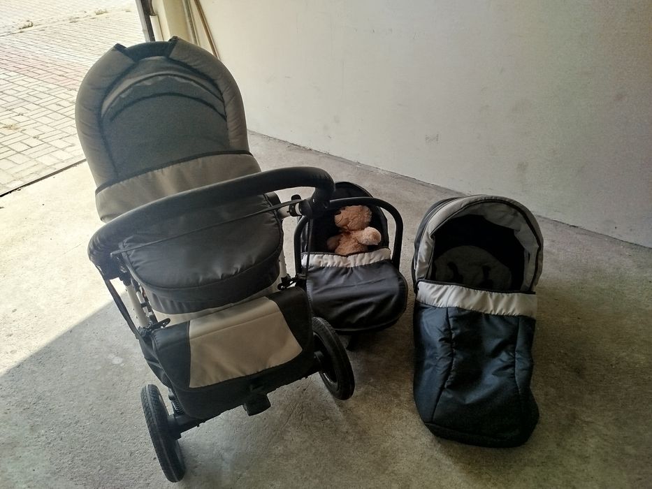 Wózek 3w1 w stanie bardzo dobrym