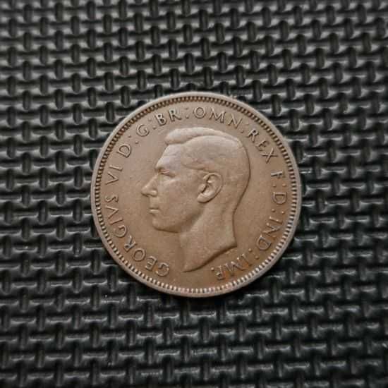 *WIELKA BRYTANIA [0333] *Half Penny 1947r. George VI