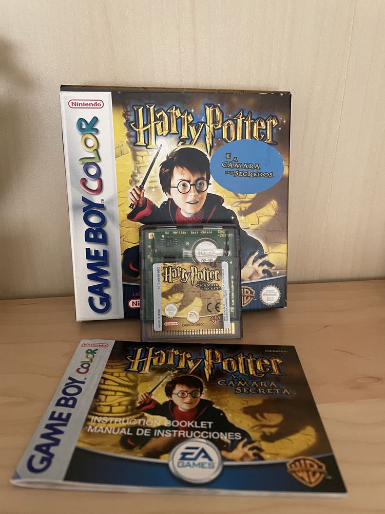 Harry Potter e a Camara dos Segredos jogo Gameboy Color completo