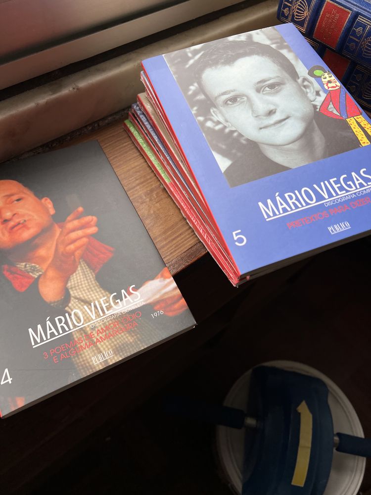 Coleção: Mário Viegas Discografia Completa Livros + CDS