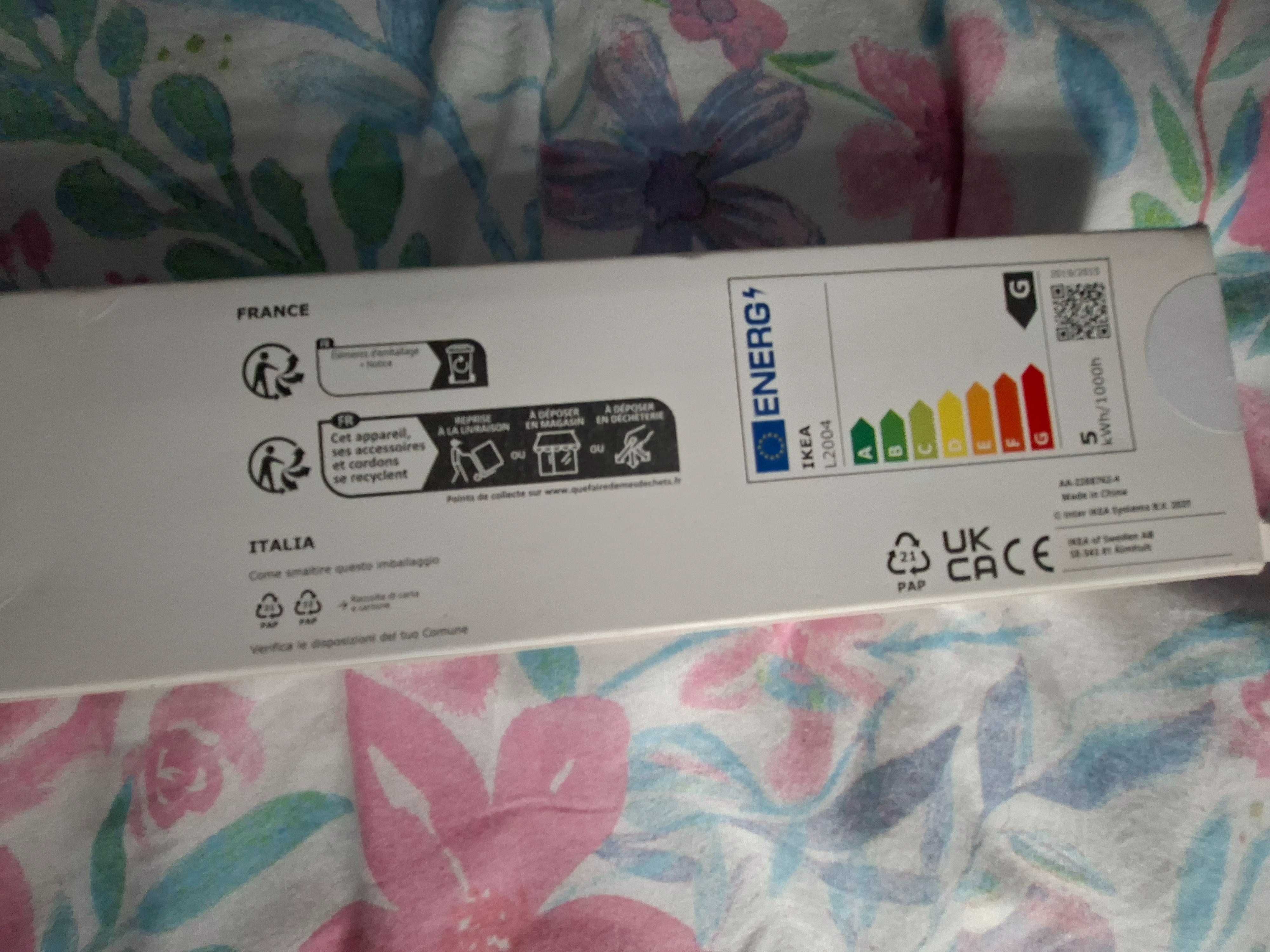 Ikea Oversidan Listwa Led z czujnikiem do szafy