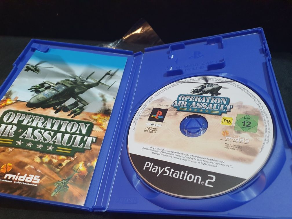 Gra gry ps2 playstation 2 Unikat Operation Air Assault od kolekcjonera