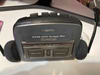 Kultowy Walkman AIWA HS-AP40 + dodatkowe sluchawki Samsung