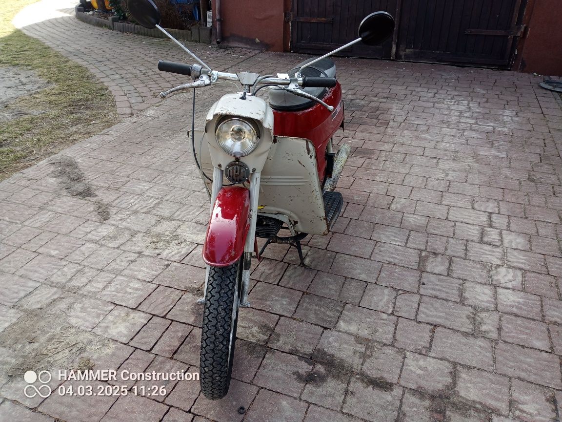 Jawa 50 Jawka Typ 20 Zarejestrowana Kaczka Pancerka Oryginał