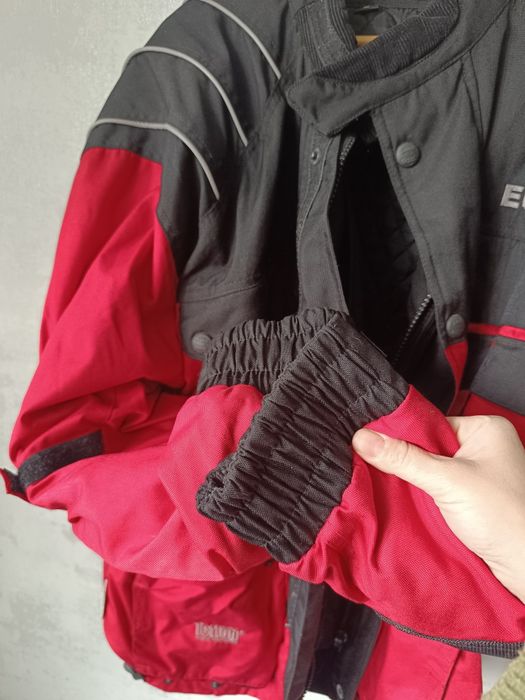 Мужская мотокуртку, мото куртка с съемной подкладкой euro