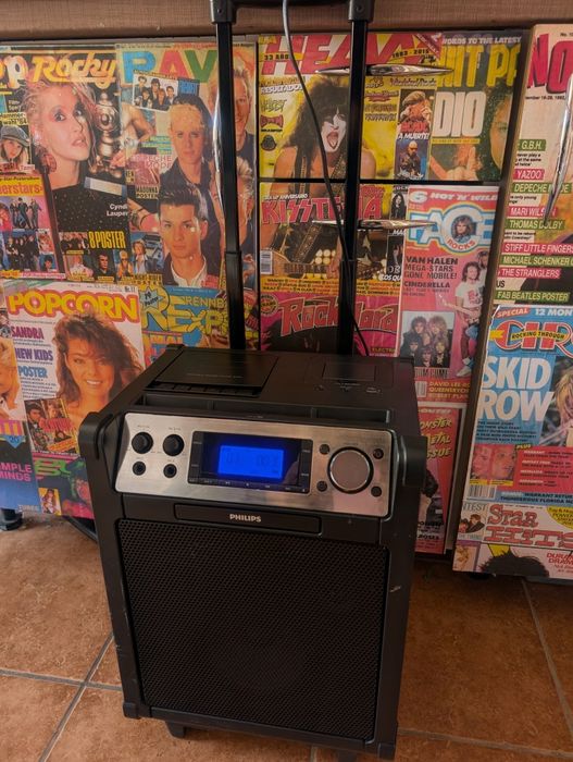 Głośnik wzmacniacz piecyk gitarowy stacja dokująca iphone ipod usb