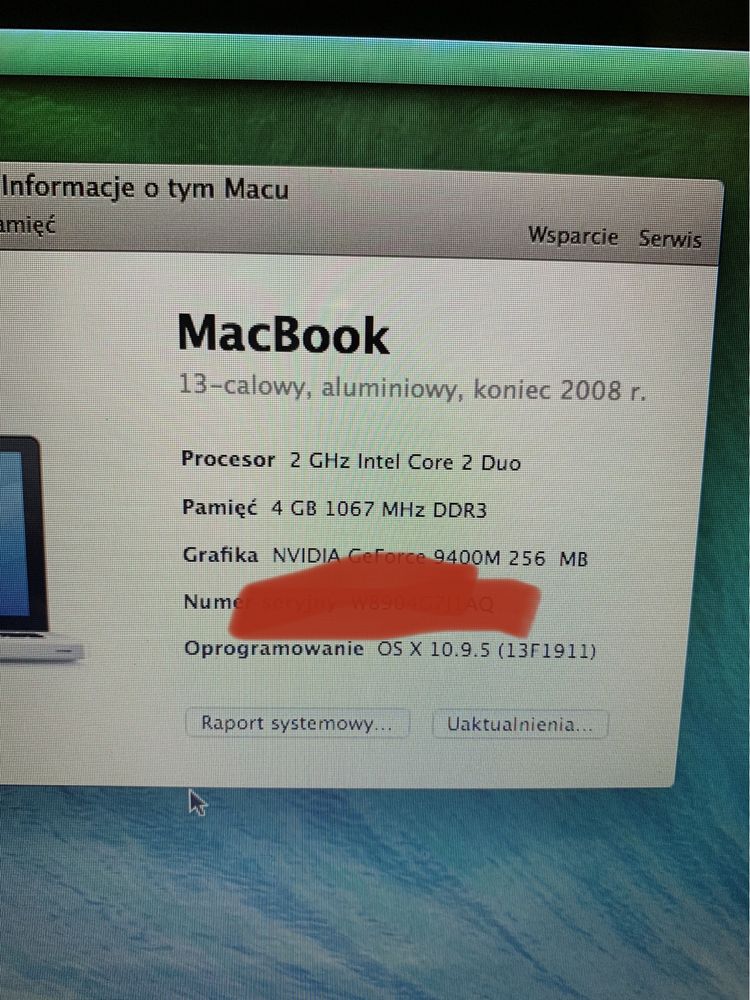 MacBook Model A1278