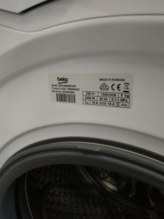 OUTLET Janki ul Wspólna 6 Pralka Beko MWUE9636CWE SteamCure