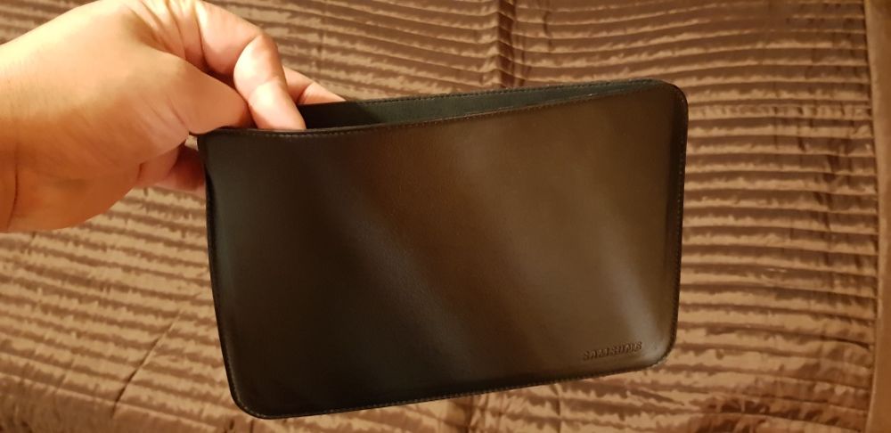 Capa bolsa tablet Samsung pele