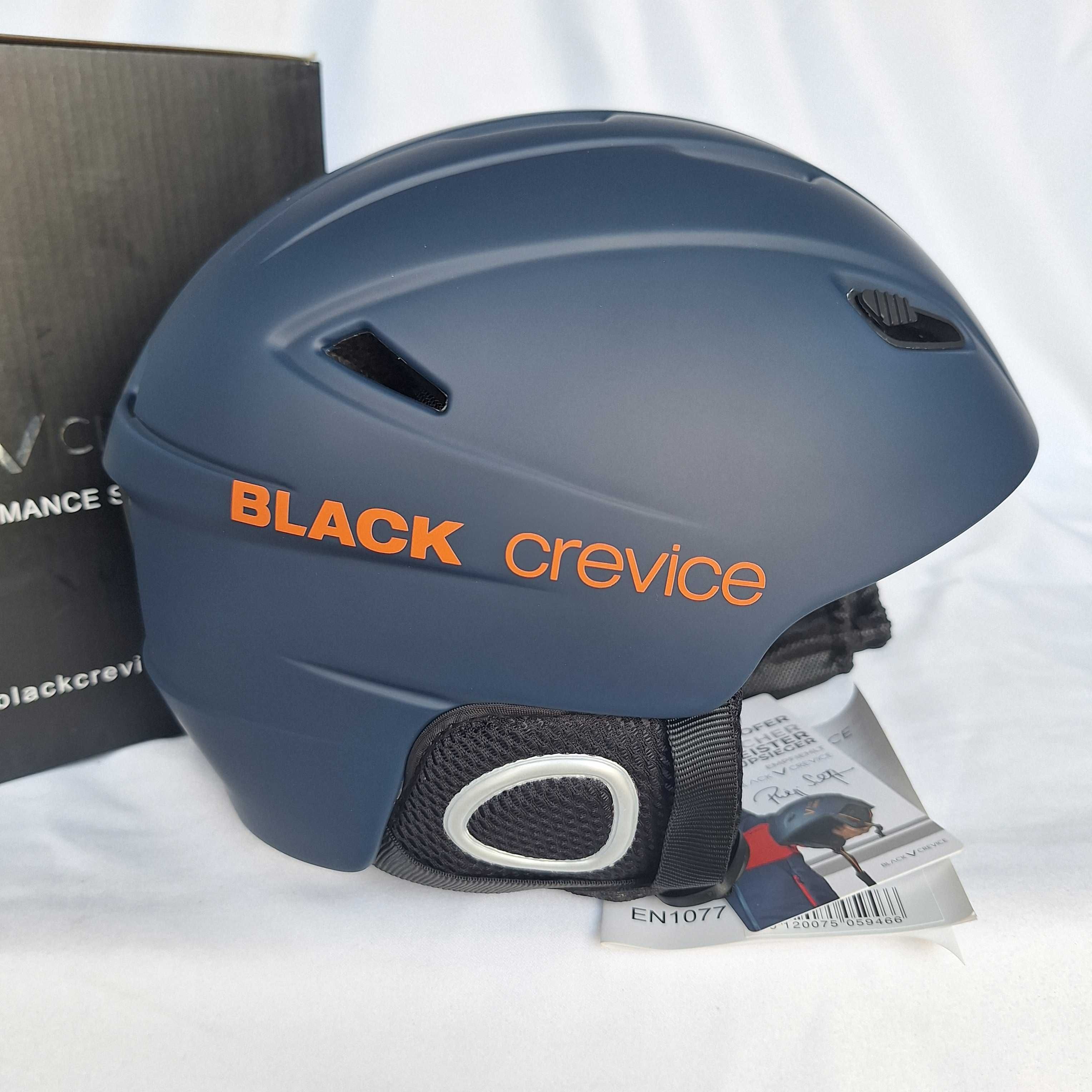 Kask narciarski Black Crevice Kitzbuhel Navy Orange S 55-56cm