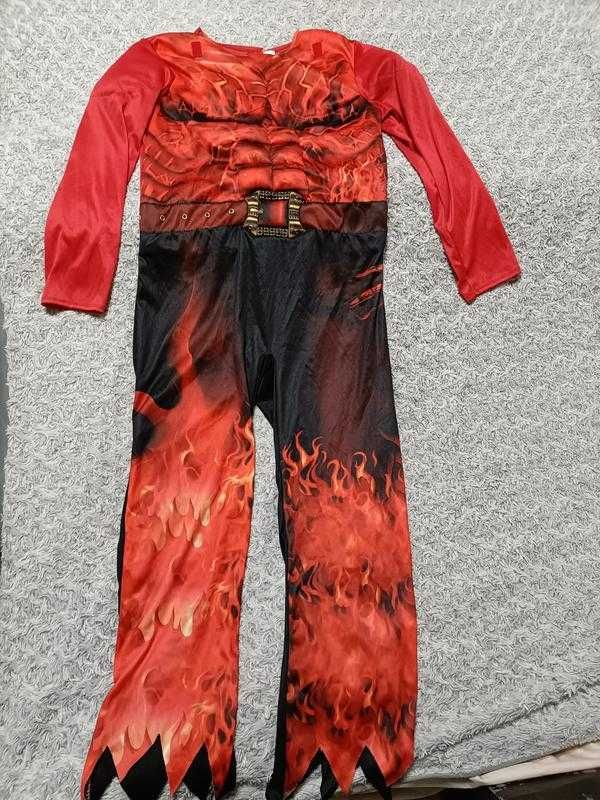 Карнавальный костюм майкл майерс кожаное лицо,дьявол черт 7-8,11-12 ле