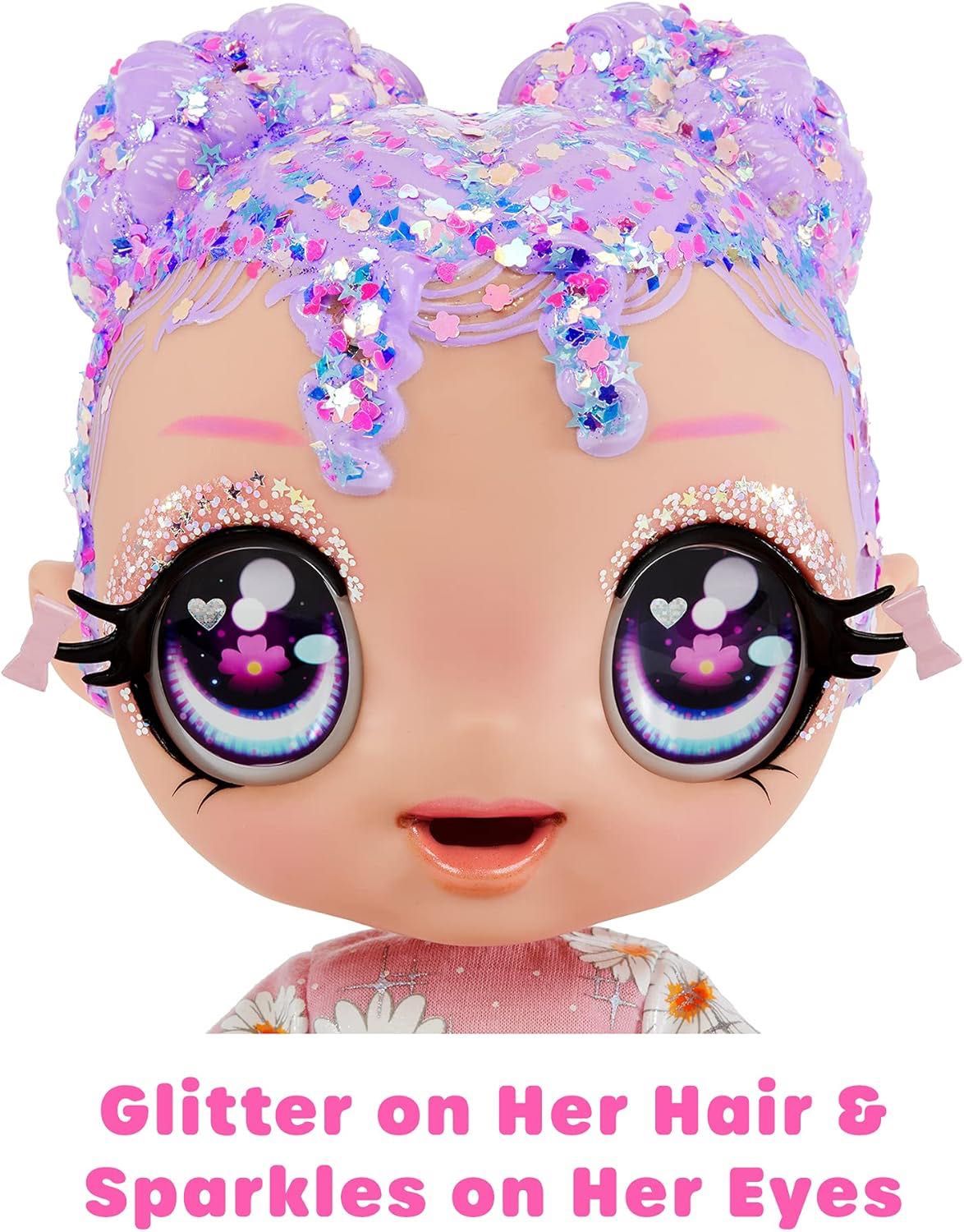 Кукла Глитер Бейбиз  Пупс Лила Вайлдбум меняет цвет Glitter Babyz Lila