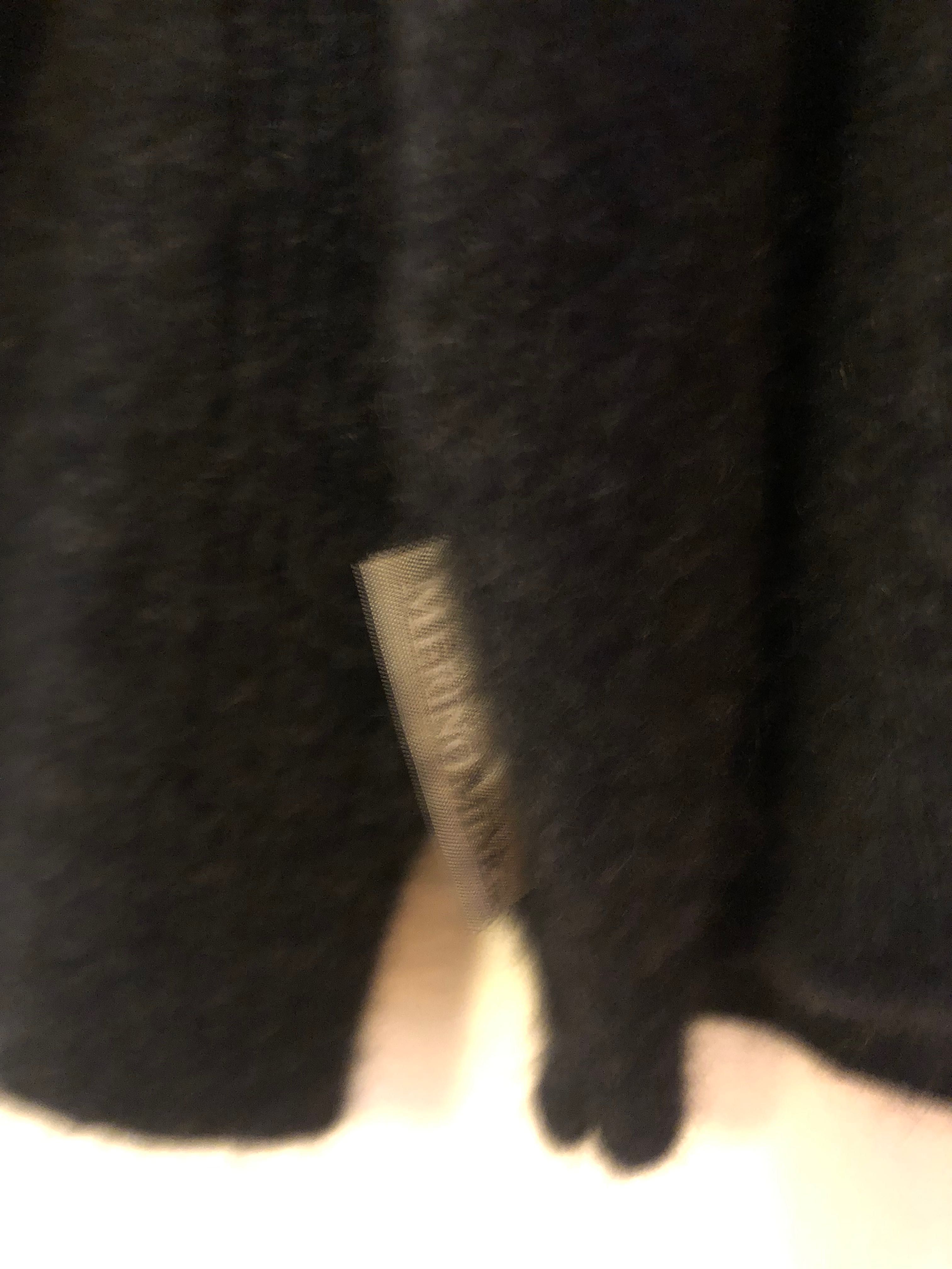 Merino Mink sweter z welny oposa lekka ciepla chmurka XXL