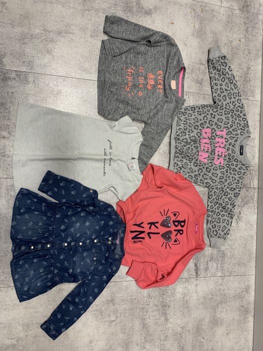 Bluzy dzieciece roz.98