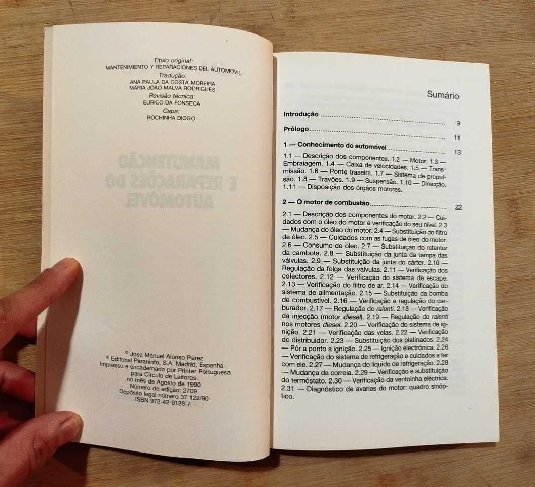 Manutenção e Reparações do Automóvel de J. M. Alonso