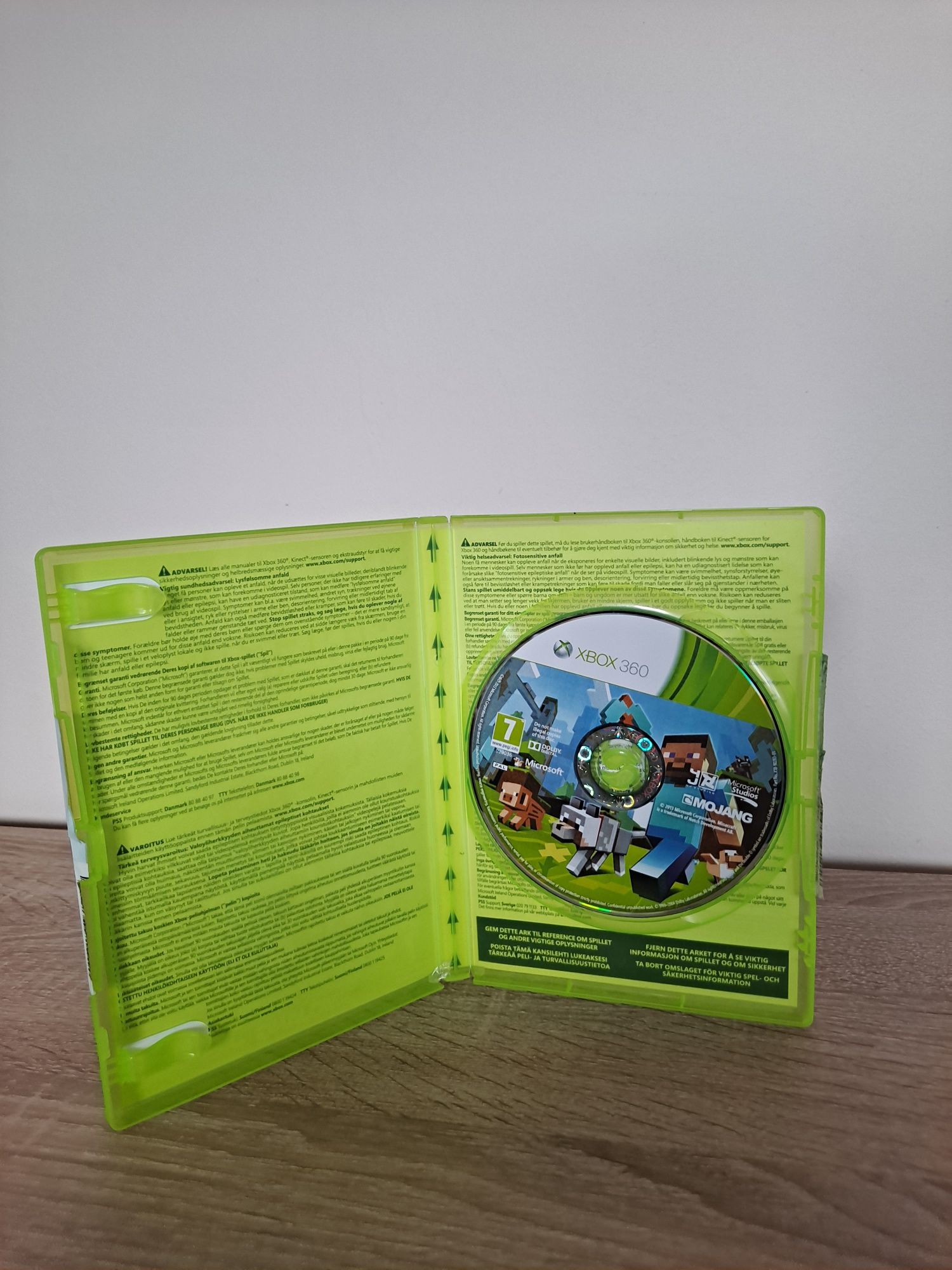 Minecraft XBOX 360 Stan Idealny