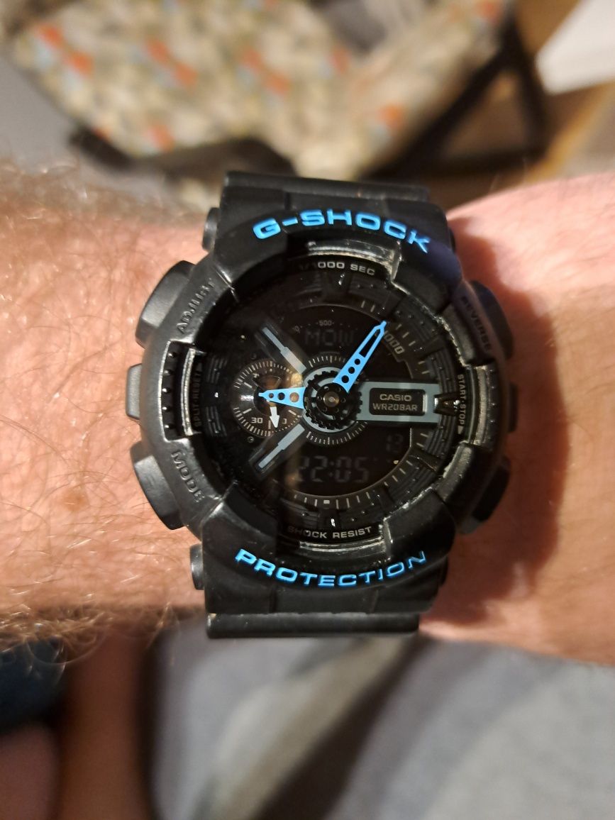 Zegarek G-SHOCK czarno-niebieski