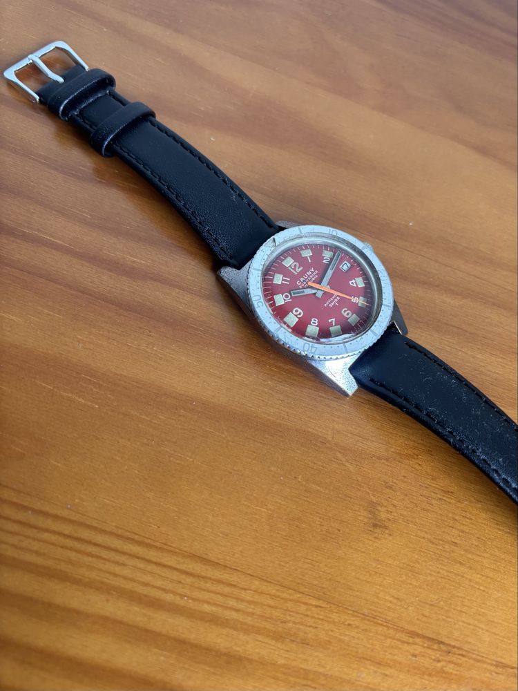 Relogio Cauny Submarine corda manual
