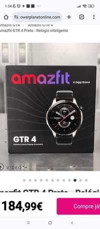 Smartwatch  amzafit GTR 4
