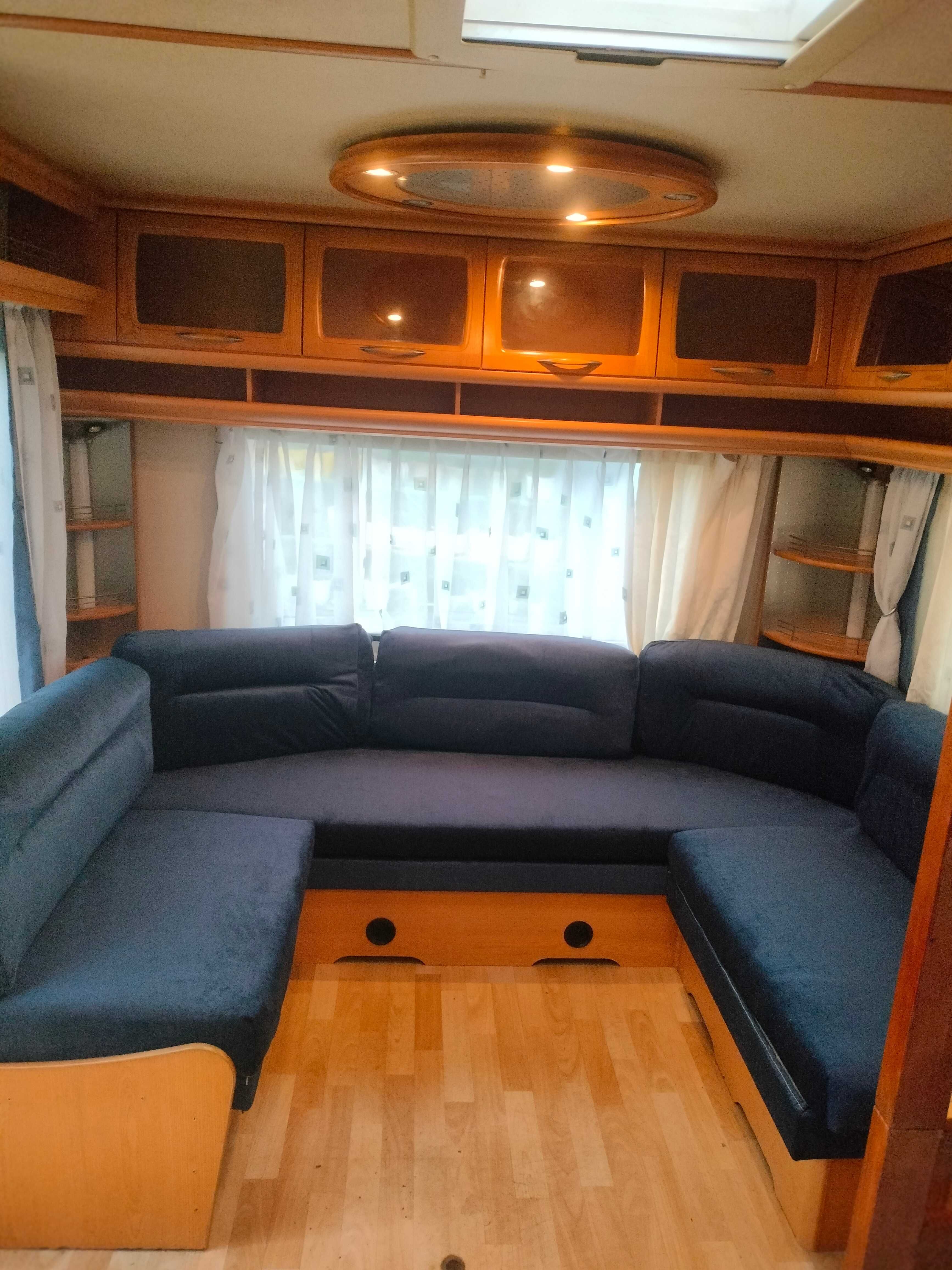 Przyczepa kempingowa Hobby 635 dwuosiowa zarejestrowana
