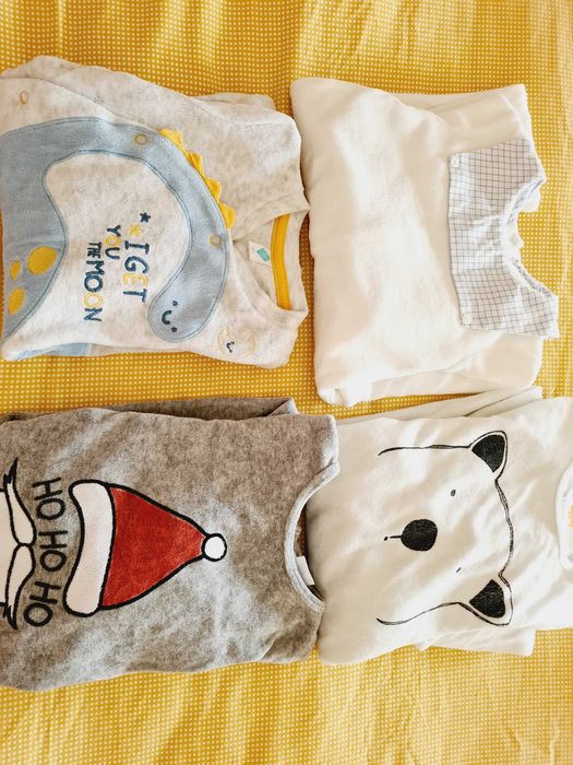 Lote de pijamas quentinhos