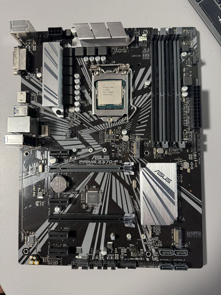 9700k+Asus Z370P-II