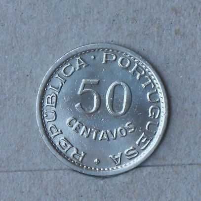 Moçambique 50 centavo 1950 - olx X10680