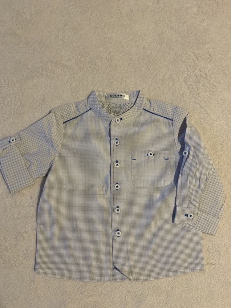 Calça ganfa Caracol+ camisa La Redoute