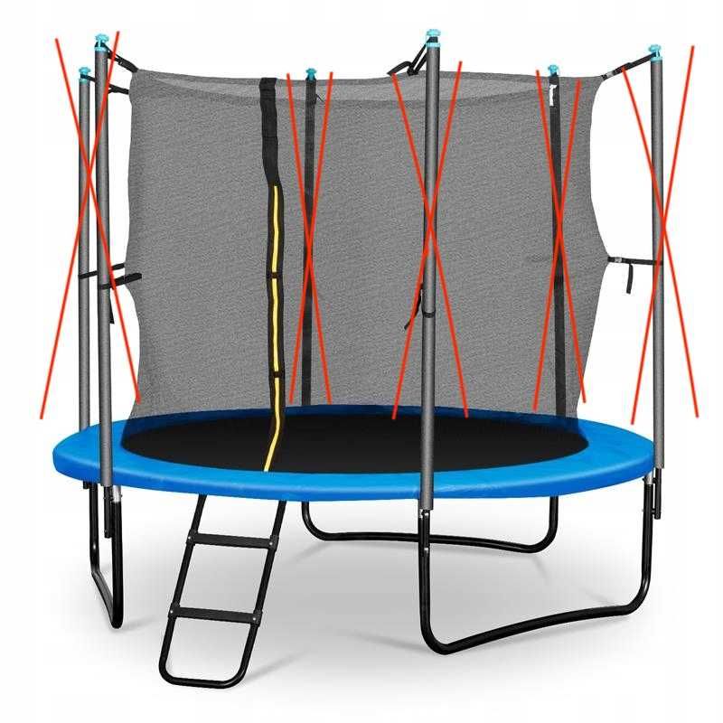 Trampolina z siatką Klarfit 250 cm