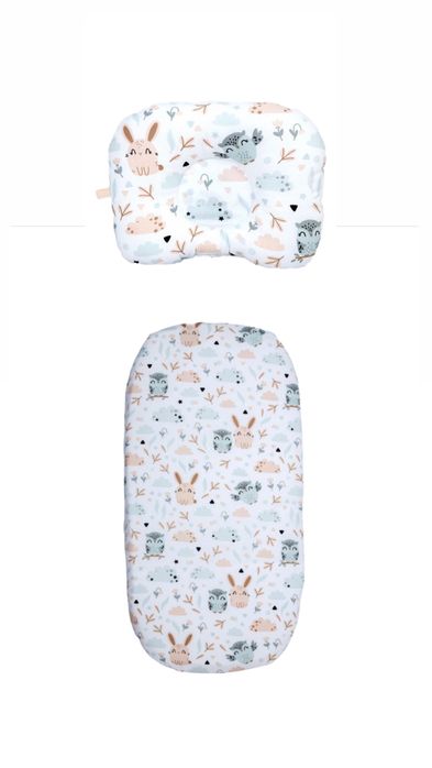 Наматрацник в коляску + подушка