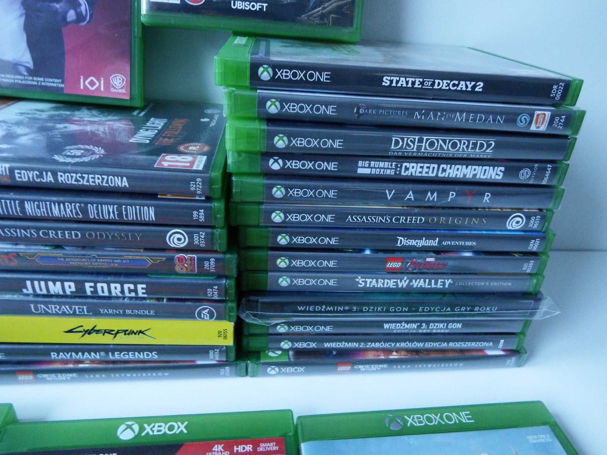GRY XBOX ONE / XBOX Series X LEGO Wiedźmin GTA5 RDR2 Hitman Sonic