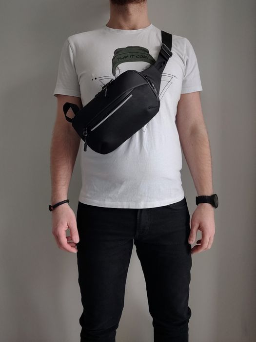 714 Сумка бананка на пояс і через плече