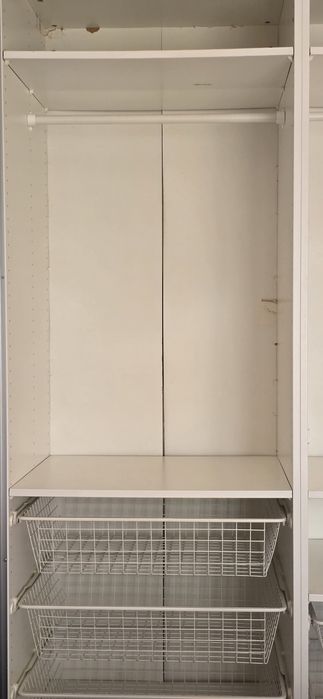 Roupeiro portas deslizantes de espelho