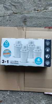 Dafi zestaw filtrów do dzbanków oczyszczanie wody nowe 4 szt